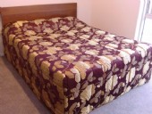 RoomMaster DSC08247 Quality Floral Boxed and Quilted Bedspread