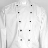 Chefs Double Breasted White Jacket