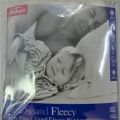 SUNBEAM SAFE & SOUND FLEECY ELECTRIC BLANKET