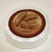 Kauri Classic Pleat Wrapped Soap - 20g