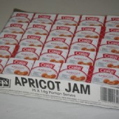 Craig's Apricot jams-14gm x 75 / tray