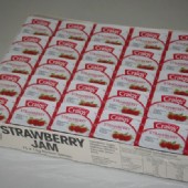 Craig's Strawberry jams-14gm x 75 / tray