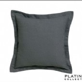 Platinum Ascot Granite Square Cushion