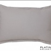 Platinum Ascot Pewter Pillowcase Standard