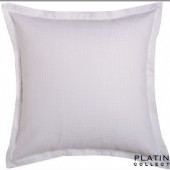 Platinum Ascot White Pillowcase European