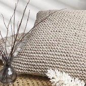 Private Collection Cove Natural Square Cushion