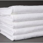 Shuttleless White Commercial Face Cloth 33cm x 33cm